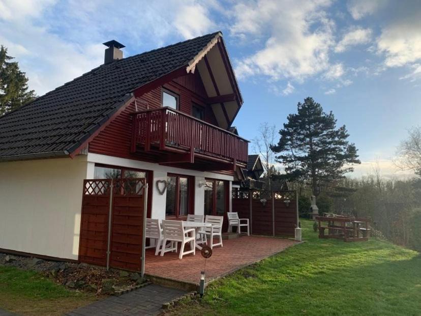 Ferienhaus Lisa Am Silbersee Villa Frielendorf Luaran gambar